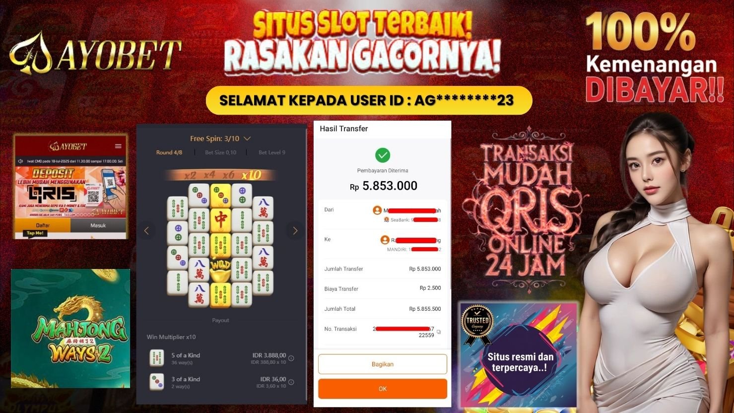 AYOBET JACKPOT SLOT MAHJONG WAYS 2 